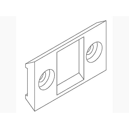 Kohler Plate, Wall Mount 1079368